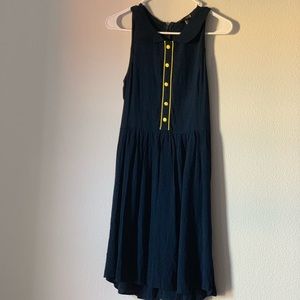 Comfortable Navy blue dress